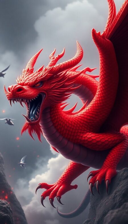 Red Dragon Phone Wallpaper Ideas for a Bold and Fiery Style