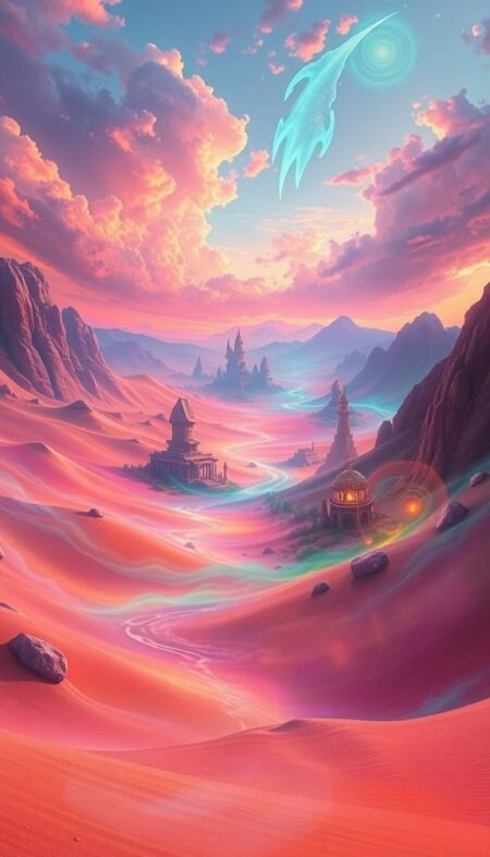 Fantasy Desert Phone Wallpaper Picks for an Enchanting Style