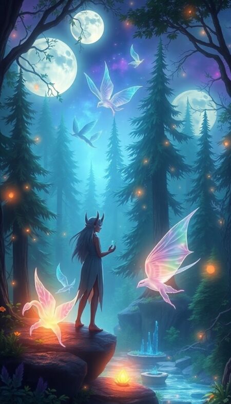 Night Elf Phone Wallpaper Ideas for Magical Vibes