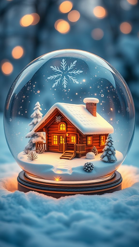 Enchanting Snow Globe Wallpapers Phone Wallpaper