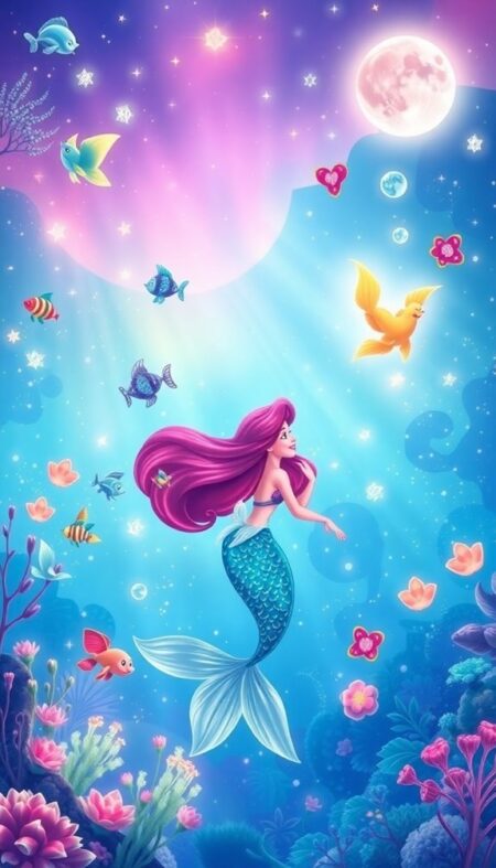 Disney Mermaid Phone Wallpaper Picks for Fans of Magic