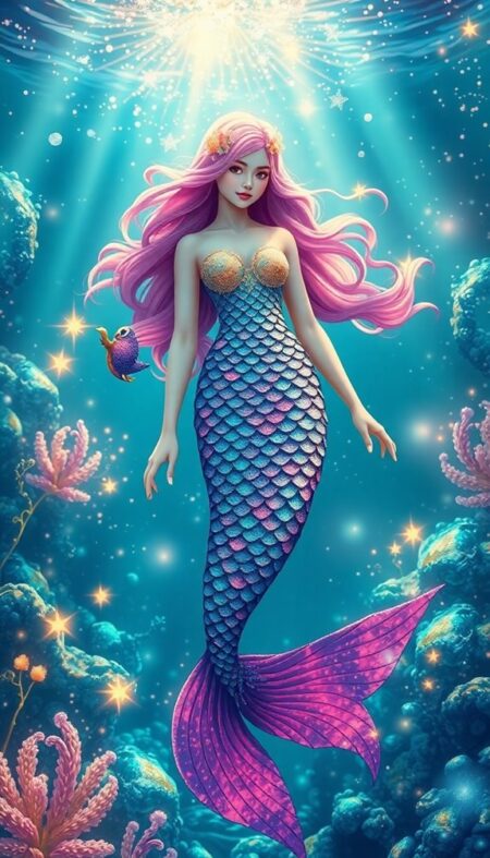 Beautiful Mermaid Phone Wallpaper Choices to Inspire Wonder