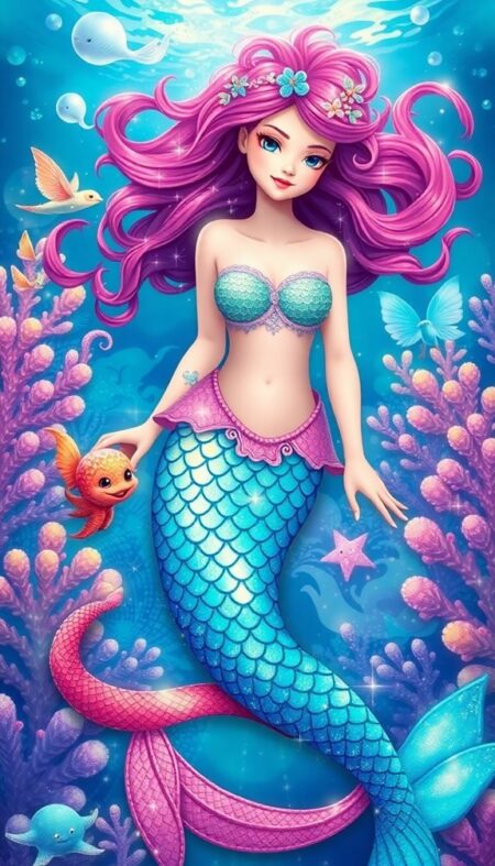 Fantasy Mermaid Phone Wallpaper Options to Spark Imagination