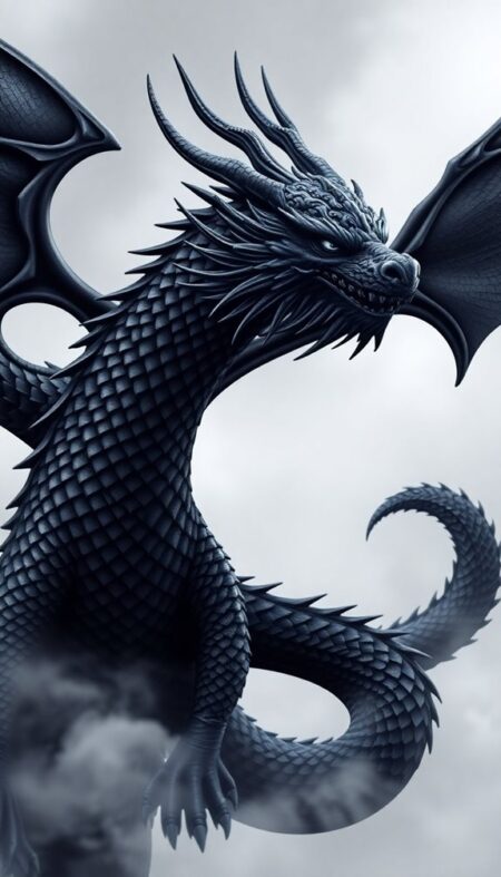 Black Dragon Phone Wallpaper Options for a Sleek Appearance