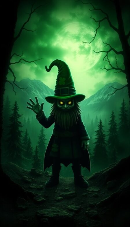 Scary Leprechaun Phone Wallpaper Choices